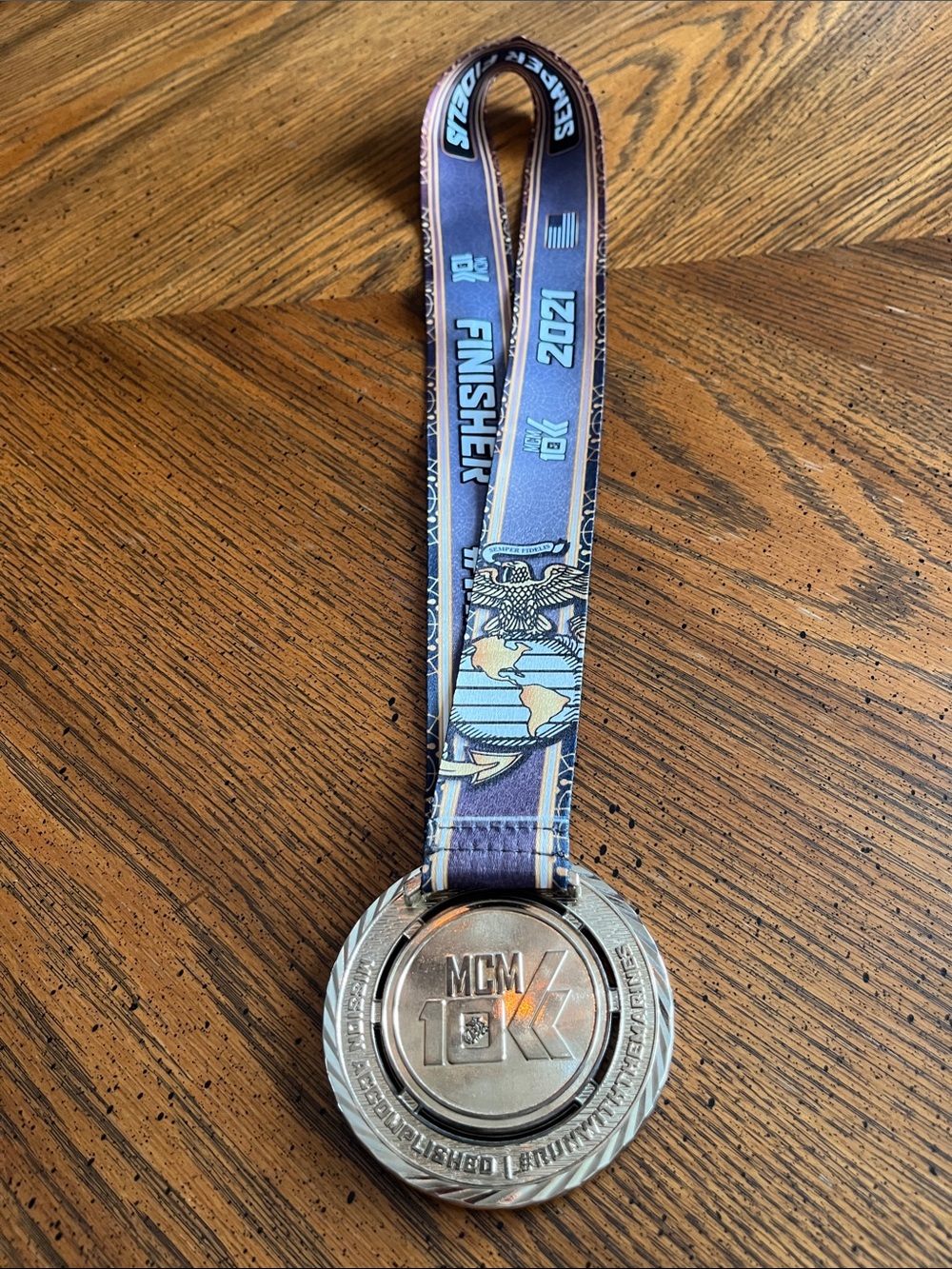 Marine Corps 10K Medal 2021